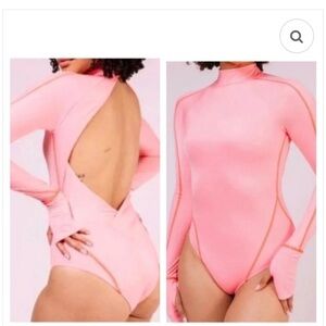 We Are HAH Gloves Off One Piece Bodysuit/Swimsuit